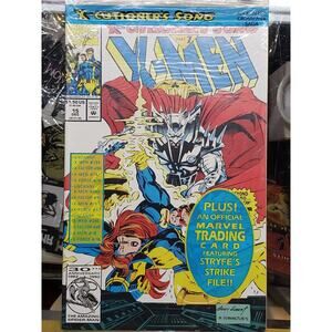 X-Men 15 (MARVEL Comics 1992) X-Cutioner's Song Pt 7, NM Polybagged with Card.